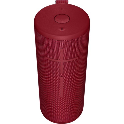 Ultimate Ears BOOM 3 Portable Bluetooth Speaker System - Sunset Red - 90 Hz to 20 kHz - Battery Rechargeable - USB