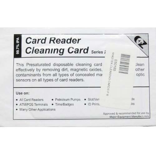 MagTek Accessories - Cleaning card - For Card Readers - 1 pack - For Magnetic Card Reader - 1 Pack