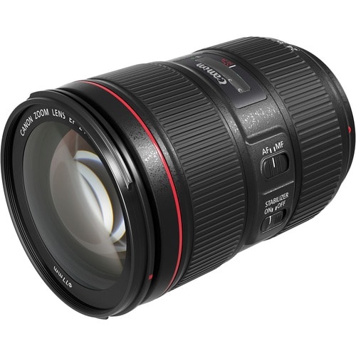 Canon - 24 mm to 105 mmf/4 - Zoom Lens - Designed for Digital Camera - 77 mm Attachment - 0.24x Magnification - 4.4x Optic