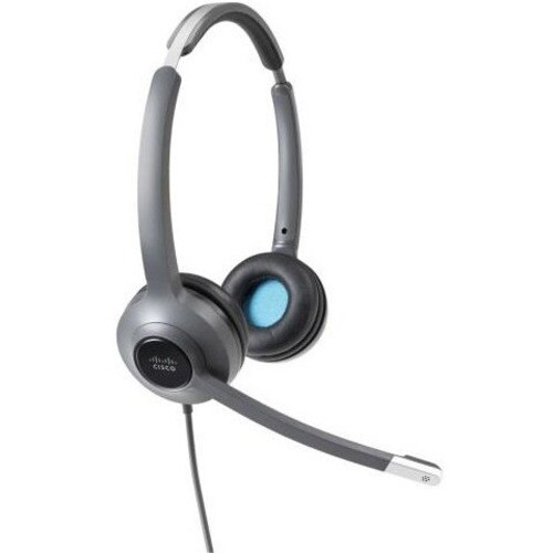 Cisco 522 Kabel Kopfbügel Stereo Headset - Binaural - Ohraufliegend - Unidirektional Mikrophon - Host-Schnittstelle: Mini-