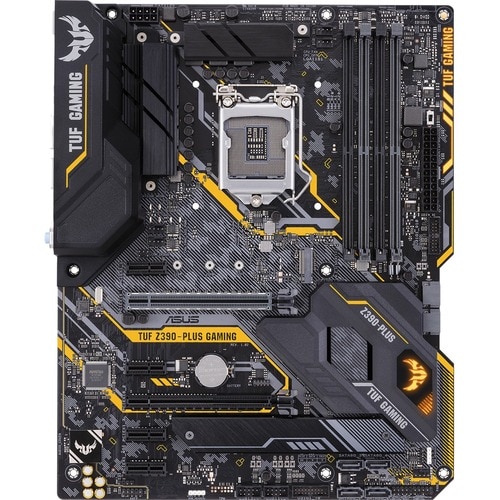 TUF Z390-PLUS GAMING Desktop Motherboard - Intel Z390 Chipset - Socket H4 LGA-1151 - Intel Optane Memory Ready - ATX - 64 