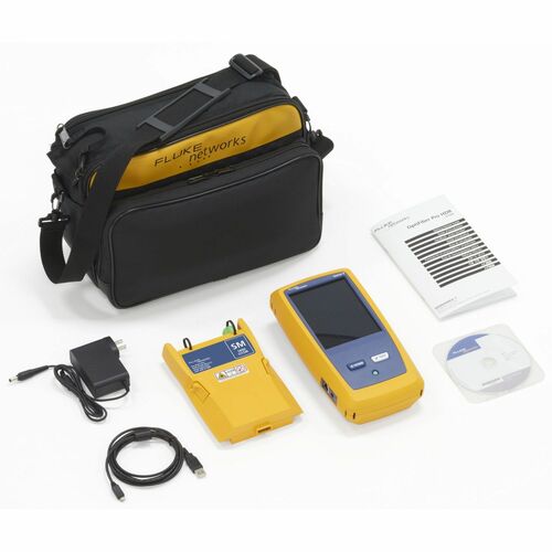 Fluke Networks OptiFiber Pro HDR OFP2-200-S1625 Cable Analyzer - Fiber Optic Cable Testing - USB - Optical Fiber - Wireles
