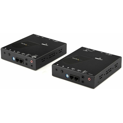 StarTech.com HDMI over IP Extender Kit with Video Wall Support - 1080p - HDMI over Cat5 / Cat6 Transmitter and Receiver Ki
