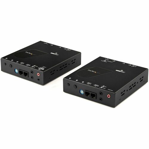 StarTech.com HDMI over IP Extender Kit with Video Wall Support - Extends HDMI signal and RS232 control to one or multiple 