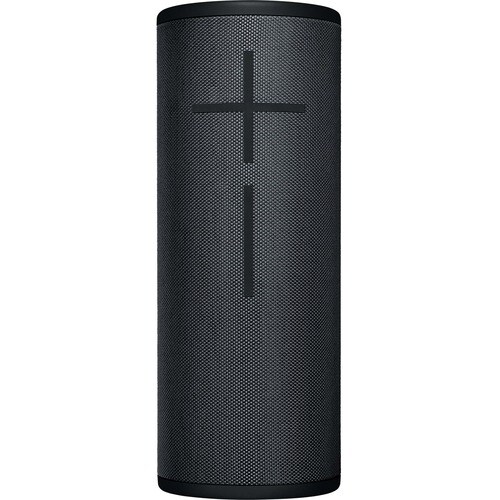 Ultimate Ears MEGABOOM 3 Portable Bluetooth Speaker System - Night Black - 60 Hz to 20 kHz - Battery Rechargeable - USB