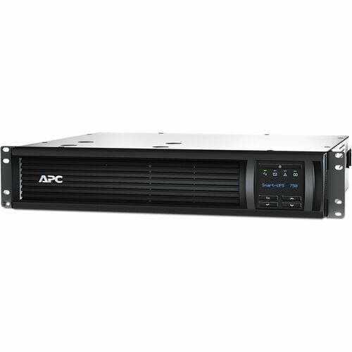 APC by Schneider Electric Smart-UPS Line-interactive UPS - 750 VA/500 W - 2U Rack-mountable - 3 Hour Recharge - 5.50 Minut