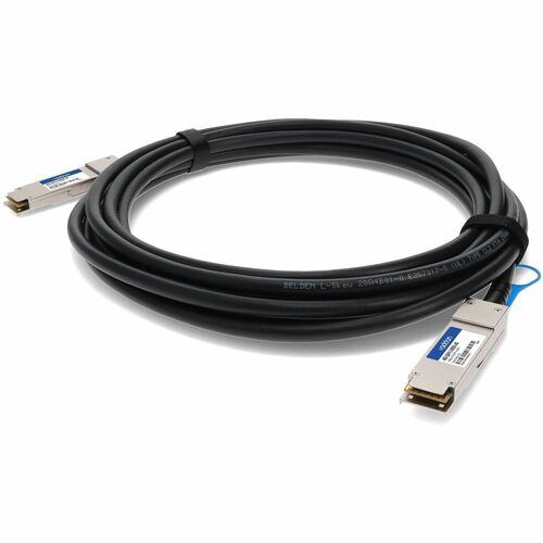 AddOn 40G-QSFP-C-00501-AO 50 cm Twinaxial Network Cable - 1 - TAA Compliant - Cable for Network Device - First End: 1 x QS