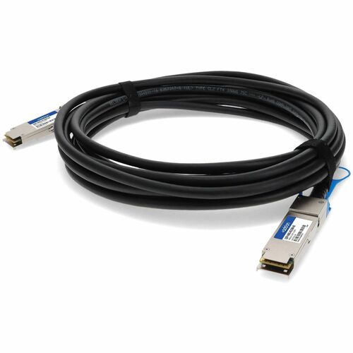AddOn 10 m Twinaxial Network Cable - 1 - TAA Compliant - Cable for Network Device - First End: 1 x QSFP+ Network - Second 