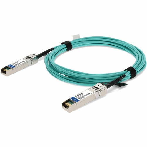 AddOn 5 m Fibre Optic Network Cable - 1 - TAA Compliant - Cable for Network Device - First End: 1 x SFP+ Network - Male - 