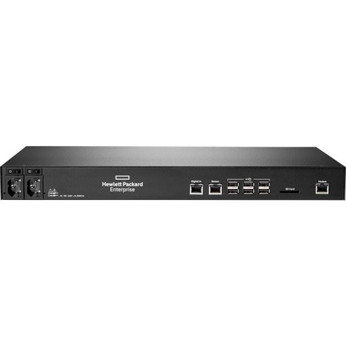 HPE 48-port WW Serial Console Server - x Network (RJ-45) x Serial Port - Rack-mountable