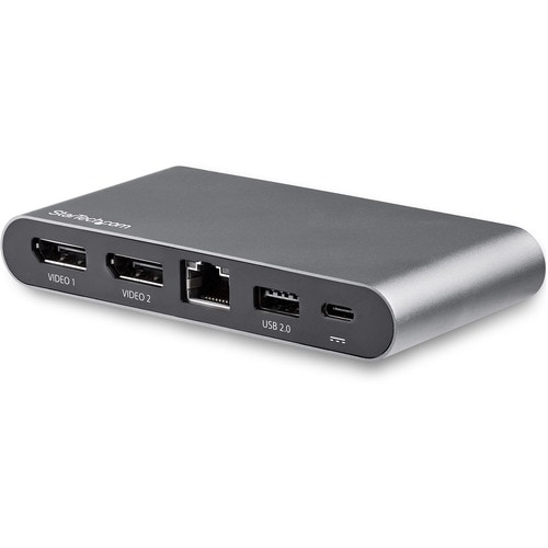 StarTech.com USB 3.0 Type C Docking Station for Monitor, Notebook - 100 W - 4 x USB Ports - 1 x USB 2.0 - 2 x USB 3.0 - US