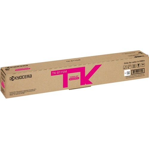 Kyocera TK-8115M Original Laser Toner Cartridge - Magenta Pack - 6000 Pages