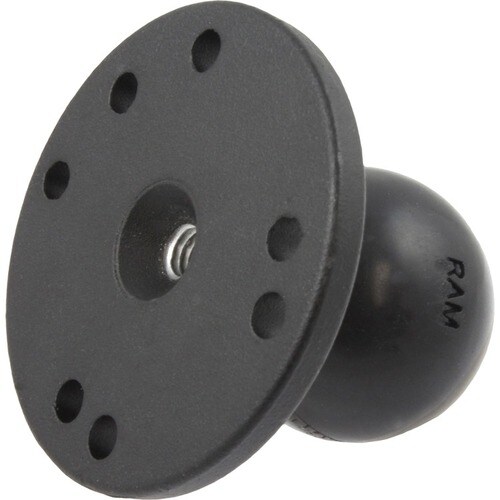 RAM Mounts Mounting Adapter - Powder Coated Marine-grade Aluminum