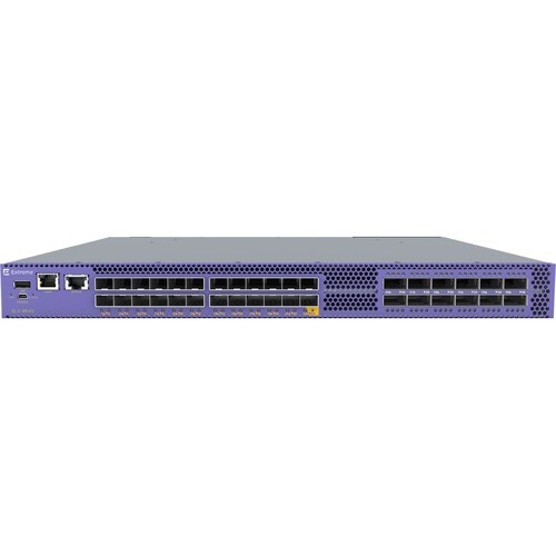 Extreme Networks ExtremeRouting Router - 28.0 - 100 Gigabit Ethernet - 1U - Rack-mountable