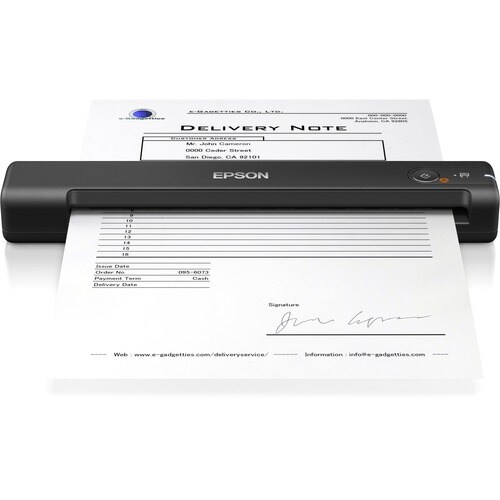 Scanner à alimentation feuille à feuille Epson WorkForce ES-50 - Résolution Optique 600 dpi - Couleur 16 bit - USB