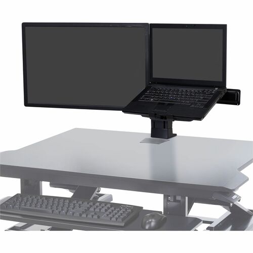 Ergotron WorkFit Lift für LCD-Display, Notebook, Monitor, Workstation - Höhenverstellbar - Bildschirmgröße: 61 cm (24 Zoll
