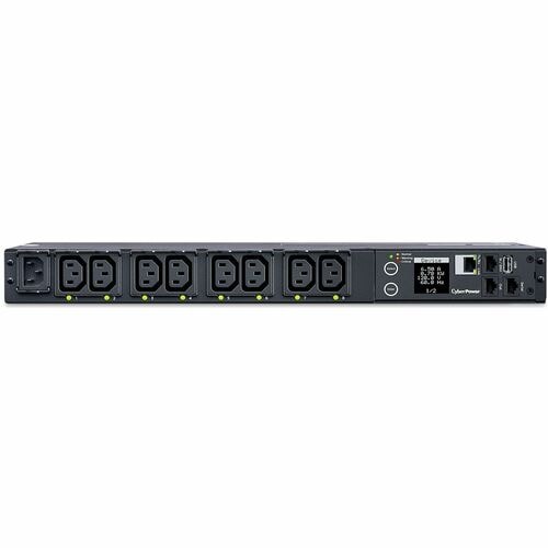 CyberPower PDU41004 PDU - Switched - IEC 60320 C14 - 8 x IEC 60320 C13 - 15 A - 120 V AC, 230 V AC Input - 120 V AC, 230 V