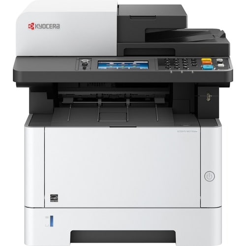 Kyocera Ecosys M2735dw Wireless Laser Multifunction Printer - Monochrome - Copier/Fax/Printer/Scanner - 35 ppm Mono Print 