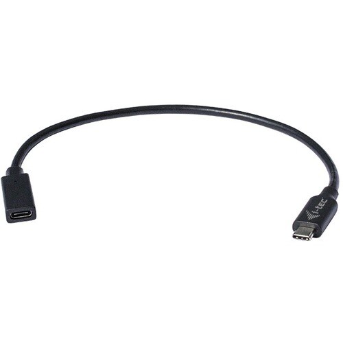 i-tec 30 cm USB Data Transfer Cable - First End: 1 x USB 3.1 Type C - Male - Second End: 1 x USB 3.1 Type C - Female - 10 