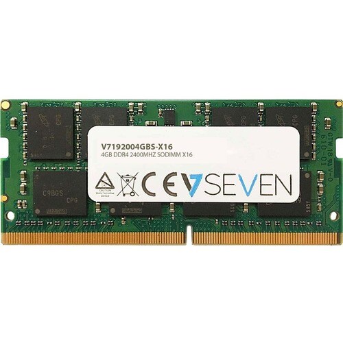 4GB DDR4 2400MHZ CL17 NON ECC SODIMM PC4-19200 1.2V 260PIN X16