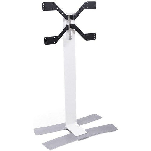 Alzata per monitor ITB - Fino a 190,5 cm (75") Supporto schermo - Pavimento - Acciaio - Bianco