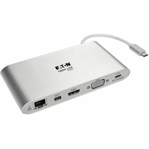 Station d'accueil Tripp Lite series U442-DOCK1 USB Type C pour Tablette PC, Notebook - 3 x Ports USB - 3 xUSB 3.0 - Réseau