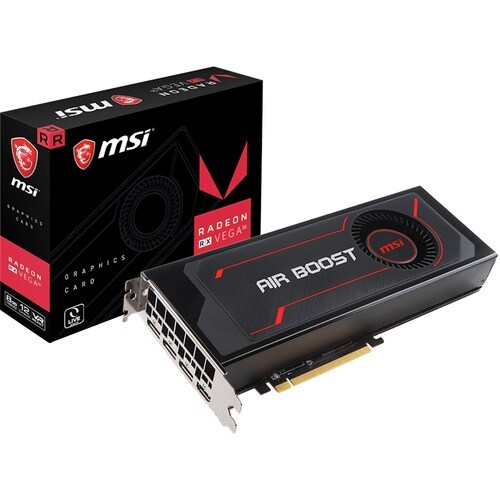 MSI AMD Radeon RX Vega 56 Graphic Card - 8 GB HBM2 - 2048 bit Bus Width - PCI Express x16 - DisplayPort - 3 x DisplayPort 
