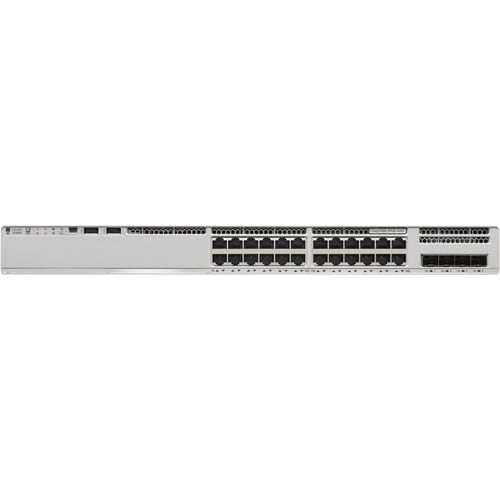 Cisco Catalyst 9200 C9200L-24P-4X Layer 3 Switch - 24 Ports - Manageable - 3 Layer Supported - Modular - Twisted Pair, Opt