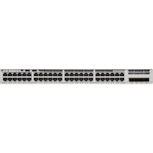 Cisco Catalyst 9200 C9200L-48P-4X Layer 3 Switch - 48 Ports - Manageable - Gigabit Ethernet, 10 Gigabit Ethernet - 10/100/