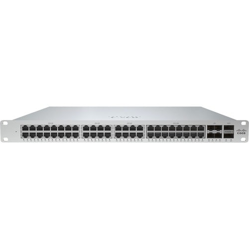 Meraki MS355 MS355-48X 48 Ports Manageable Layer 3 Switch - 3 Layer Supported - Modular - Optical Fiber, Twisted Pair - 1U