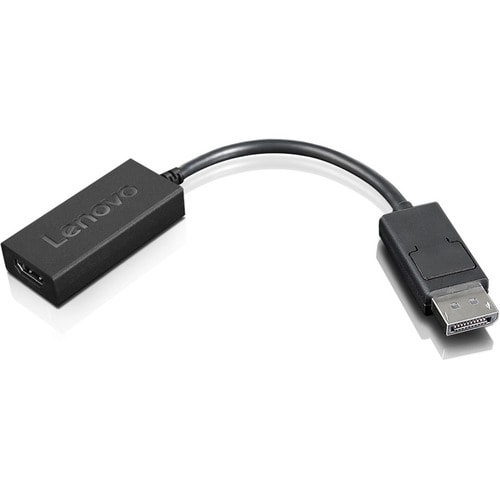 Câble A/V Lenovo - 22,35 cm DisplayPort/HDMI - Cable for Périphérique audio/vidéo, Moniteur, Projecteur, Ordinateur Portab