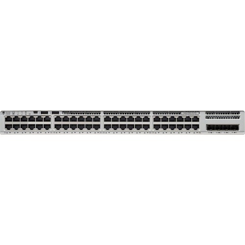 Cisco Catalyst 9200 C9200L-48T-4X 48 Portas Gerenciável Comutador de camada 3 - 3 Camada suportada - Modular - Cabo de par