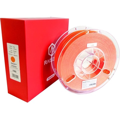 RAISE3D Premium PLA Filament - Orange - 68.9 mil Filament