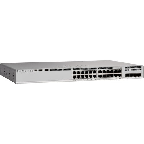 Cisco Catalyst 9200 C9200L-24P-4G 24 Ports Manageable Ethernet Switch - 2 Layer Supported - Modular - 4 SFP Slots - Twiste