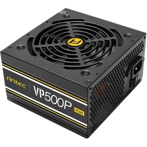 Antec VALUE POWER VP500P PLUS ATX12V/EPS12V Power Supply - 500 W - Internal - 230 V AC Input - 3.3 V DC, 5 V DC, 12 V DC, 