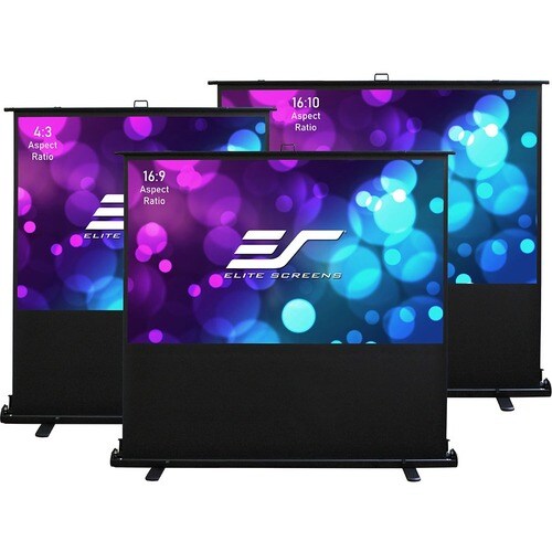Elite Screens ezCinema 2 F105XWV2 105" Projection Screen - 4:3 - MaxWhite 2 - 63" x 83.9" - Free Standing