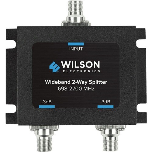 Wilson -3dB 2-Way Splitter 698-2700MHz, 75ohm - 2.70 GHz - 698 MHz to 2.70 GHz