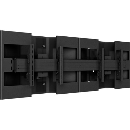 Chief OLCM2X1U Ceiling Mount for Monitor - Black - 2 Display(s) Supported - 55" Screen Support - 500 lb Load Capacity - 20