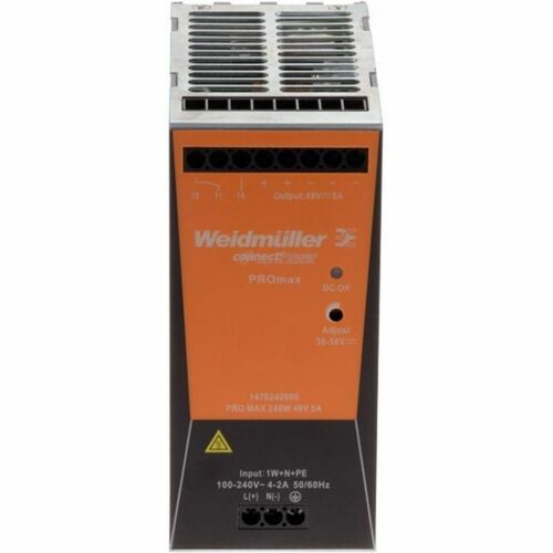 AXIS Stromversorgung - 240 W - DIN Rail - 120 V AC, 230 V AC Eingang - 56 V DC Ausgang