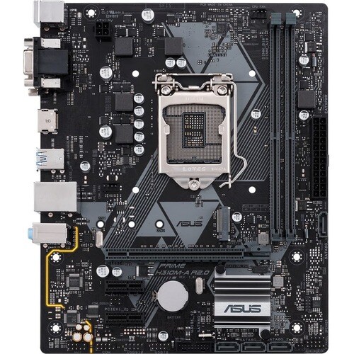 Asus Prime H310M-A R2.0 Desktop Motherboard - Intel H310 Chipset - Socket H4 LGA-1151 - Micro ATX - Core i7 Processor Supp