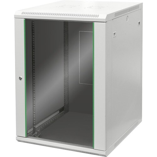 DIGITUS Professional Dynamic Basic DN-19 16U-6/6-EC 16U Wandmontierbar Rackschrank für Server, Patchfeld, LAN-Schalter - 4
