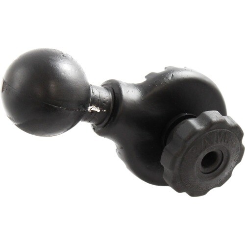 RAM Mounts Ratchet Mounting Adapter - Powder Coated Marine-grade Aluminum