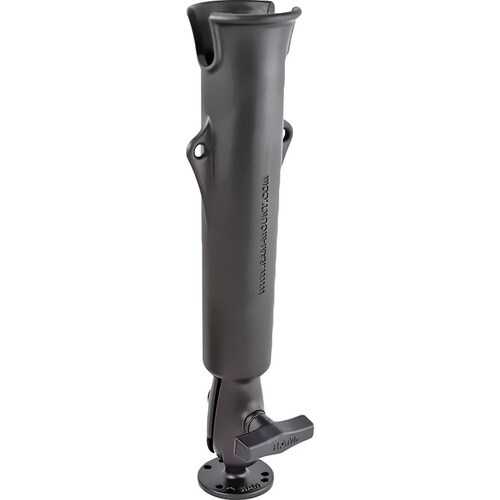 RAM Mounts Tube Mounting Adapter for Fishing Rod, Kayak, Motor Boat - Powder Coated Marine-grade Aluminum