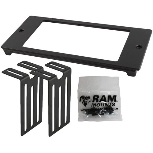 RAM Mounts Tough-Box Vehicle Mount for Vehicle Console, Scanner - Marine-grade Aluminum