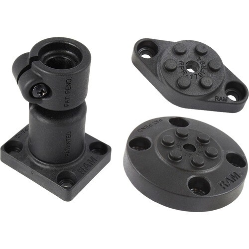 RAM Mounts Flex-Rod Mounting Adapter for Fishing Rod, Kayak, Motor Boat