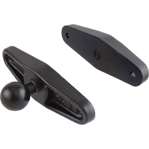 RAM Mounts Clamp Mount - Powder Coated Marine-grade Aluminum