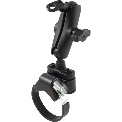 RAM Mounts Mounting Adapter for All-terrain Vehicle (ATV), Utility Vehicle (UTV), Mounting Rail - Powder Coated Marine-gra