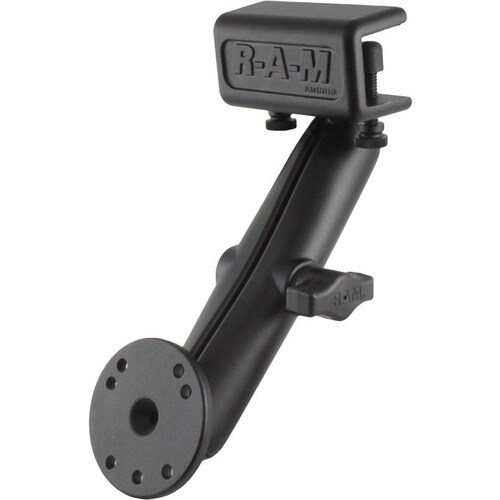 RAM Mounts Clamp Mount - Powder Coated Marine-grade Aluminum