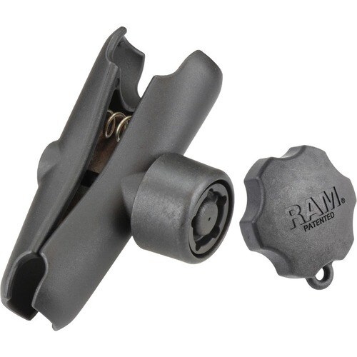 RAM Mounts Mounting Adapter - Powder Coated Marine-grade Aluminum