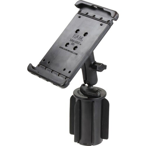 RAM Mounts Tab-Tite Vehicle Mount for Cup Holder, Tablet Holder, iPad - 8" Screen Support